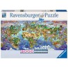 Ravensburger - Puzzle 2000 pièces - Merveilles du monde