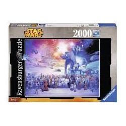 Ravensburger - Puzzle 2000 pièces - L'univers Star Wars