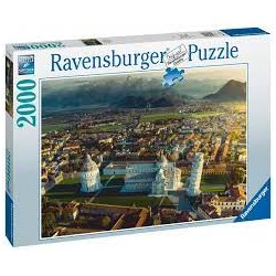 Ravensburger - Puzzle 2000 pièces - Pise et le monte Pisano