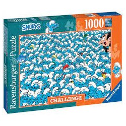 Ravensburger - Puzzle 1000 pièces - Les Schtroumpfs