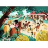 Nathan - Puzzle 60 pièces - Bienvenue au centre équestre