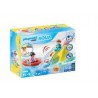 Playmobil - 70635 - 1.2.3 - Ilot toboggan aquatique