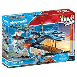 Playmobil - 70831 - Air Stuntshow - Air Stuntshow Biplan ""Phénix