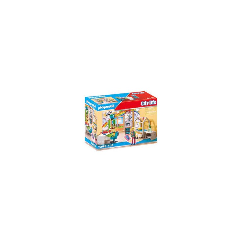 Playmobil - 70988 - Maison moderne - Chambre d'adolescent