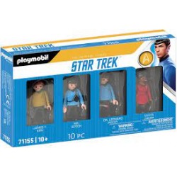 Playmobil - 71155 - Star Trek - Equipage de 4 personnages