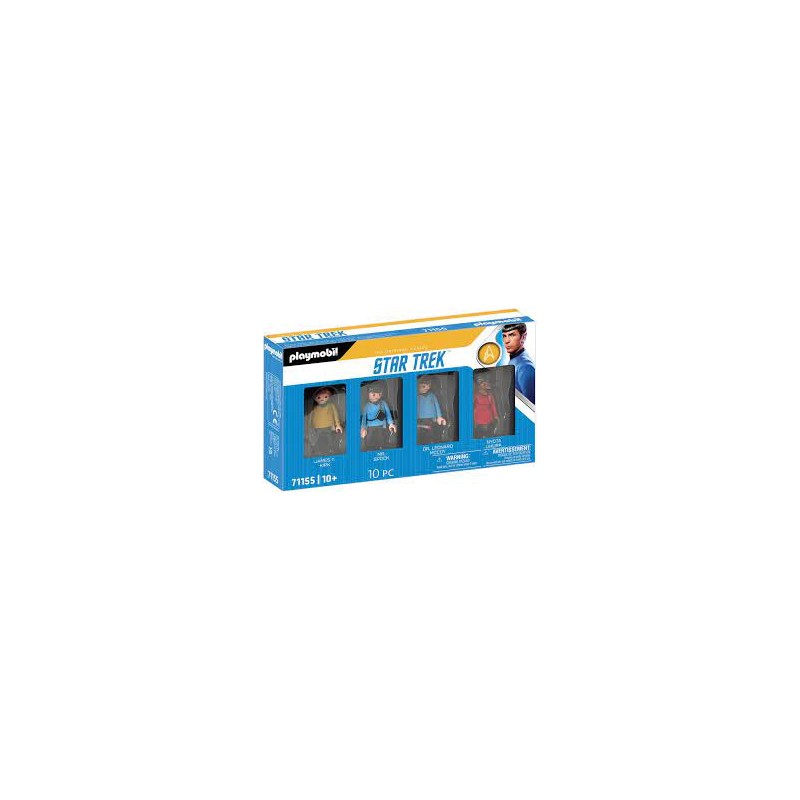 Playmobil - 71155 - Star Trek - Equipage de 4 personnages