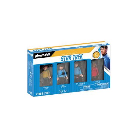 Playmobil - 71155 - Star Trek - Equipage de 4 personnages