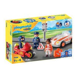 Playmobil - 71156 - 1.2.3 - Héros du quotidien