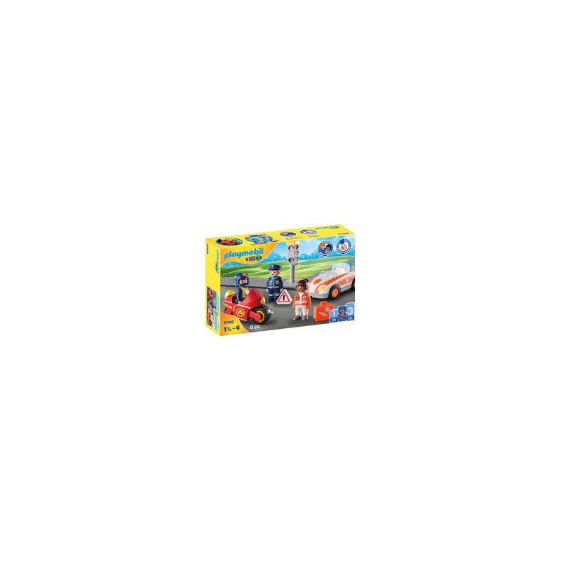 Playmobil - 71156 - 1.2.3 - Héros du quotidien