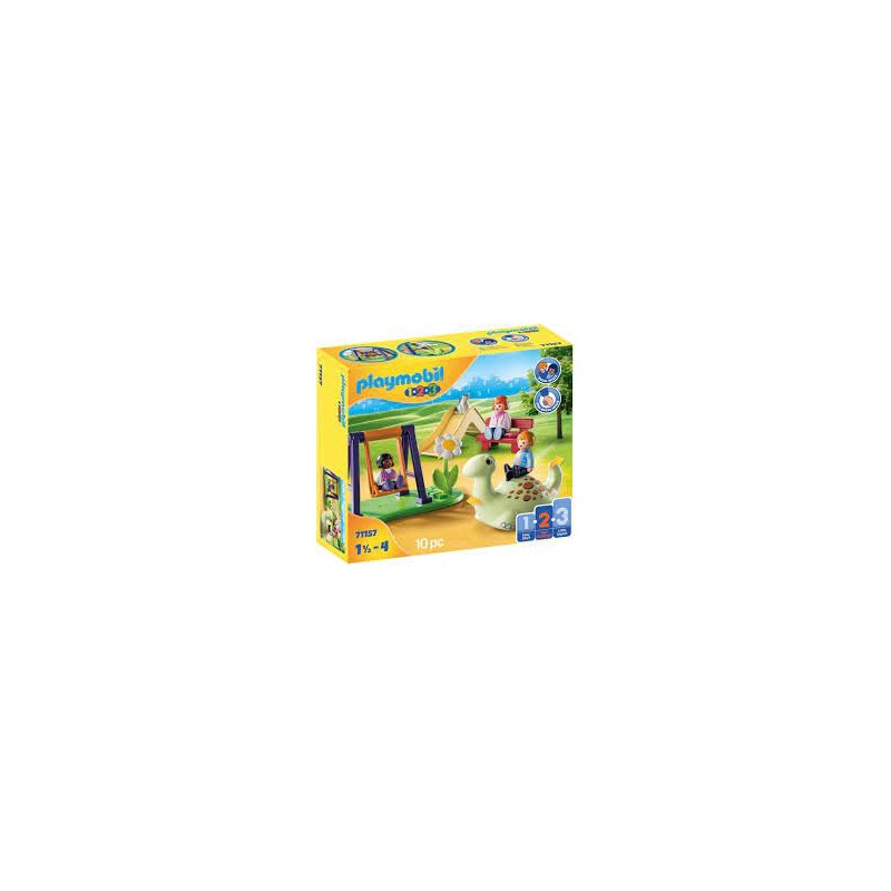 Playmobil - 71157 - 1.2.3 - Aire de jeux