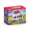 Schleich - 42439 - Horse Club - Vétérinaire mobile avec poulain Hanovrien