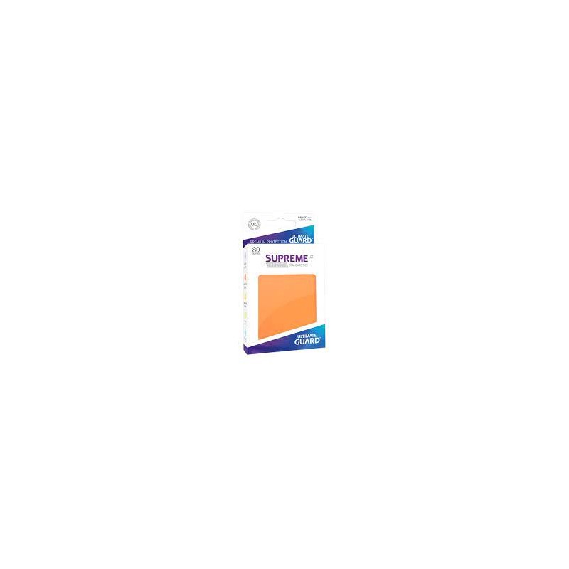 Ultimate Guard - paquet de 80 sleeves Supreme UX taille standard - Orange