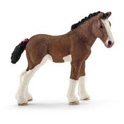 Schleich - 13810 - Horse Club - Poulain Clydesdale