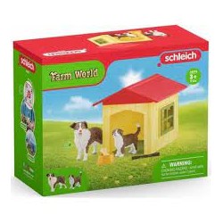 Schleich - 42573 - Farm World - Niche pour Chien