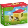 Schleich - 42573 - Farm World - Niche pour Chien