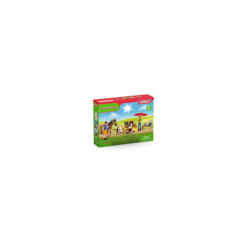 Schleich - 42528 - Farm World - Étal mobile de la ferme