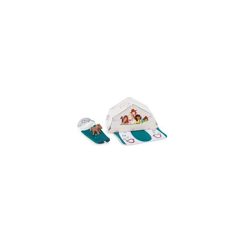 Schleich - 42537 - Horse Club - Accessoires de camping