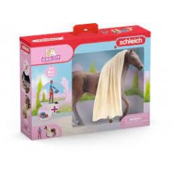 Schleich - 42586 - Horse Club - Coffret cheval à coiffer Leo et Rocky - Sofia's Beauties