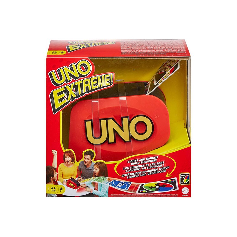 Mattel - Jeu de société - Uno Extreme