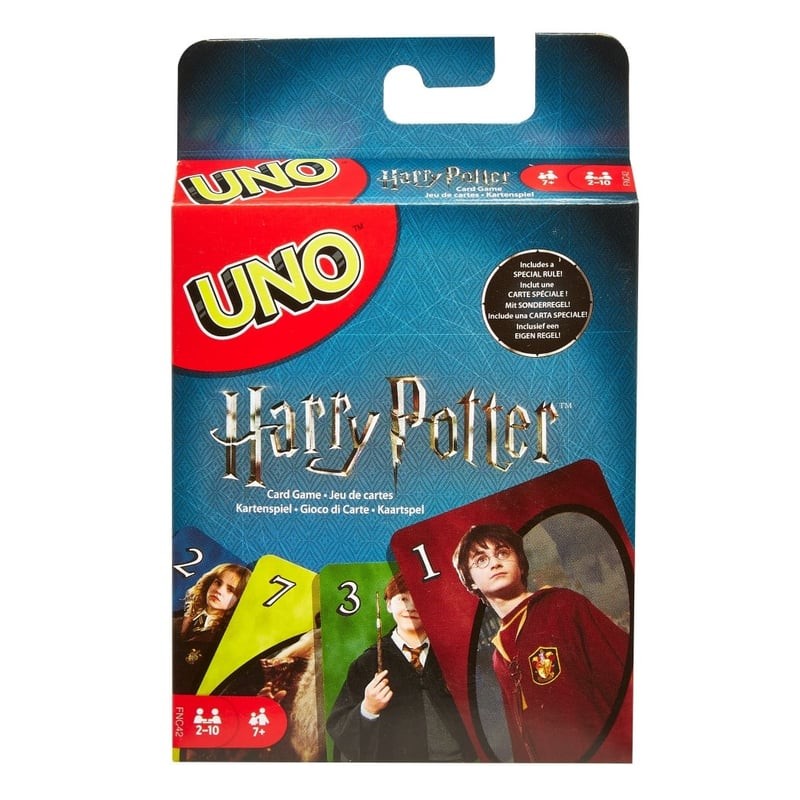 Mattel - Jeu de société - Uno Harry Potter