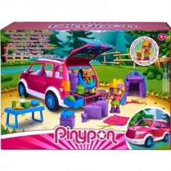 Pinypon - Camping car avec figurines et accessoires
