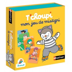 Nathan - Jeu de société - Mon jeu de Mistigri T'choupi