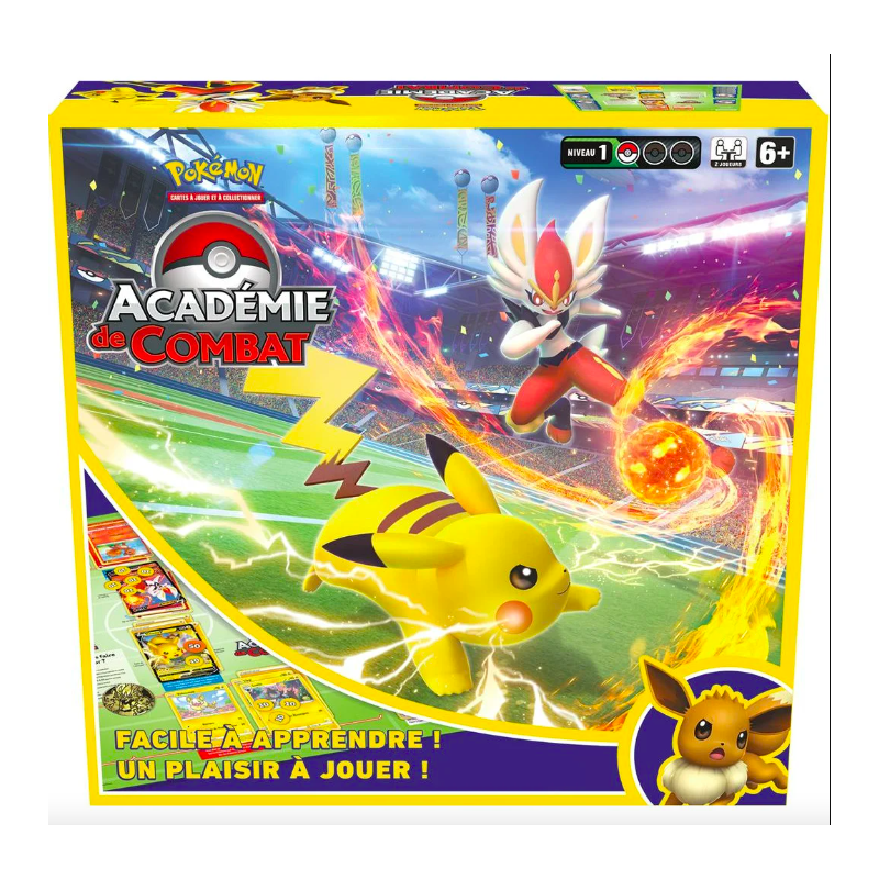 Asmodee - Cartes à collectionner - Pokemon - Coffret académie de combat V2