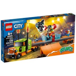 Lego - 60294 - City - Le camion de spectacle des cascadeurs
