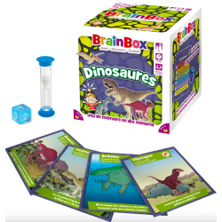 Asmodee - Jeu de société éducatif - Brainbox - Dinosaures