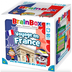 Asmodee - Jeu de société éducatif - Brainbox - Voyage en France