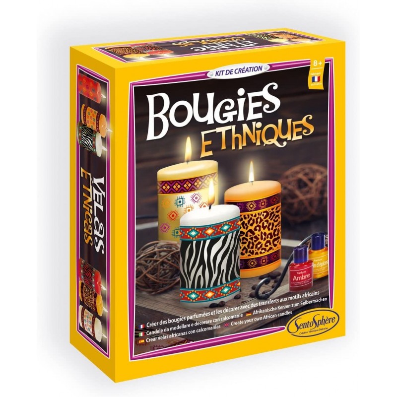 Sentosphère - 2350 - Coffret - Bougies ethniques