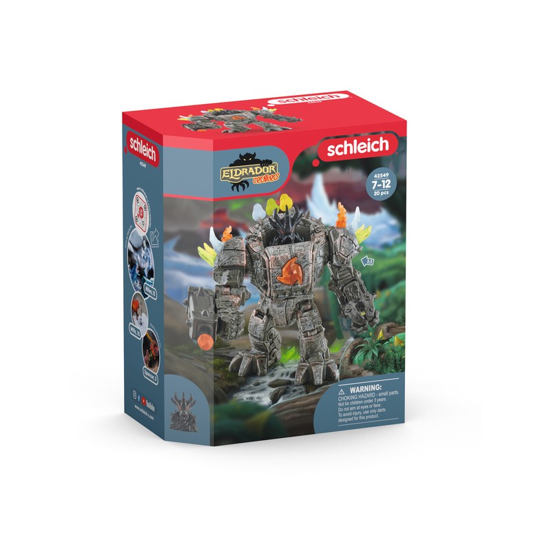 Schleich - 42459 - Eldrador - Master robot et sa minie créature