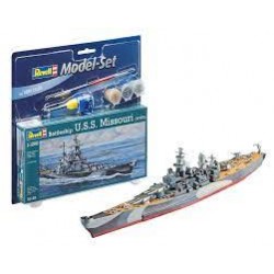 Revell - 65128 - Maquette bateau - Model Set - Battleship USS Missouri