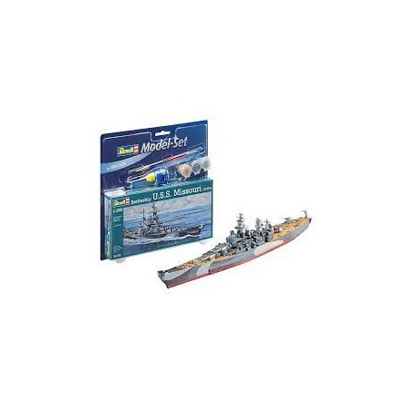 Revell - 65128 - Maquette bateau - Model Set - Battleship USS Missouri