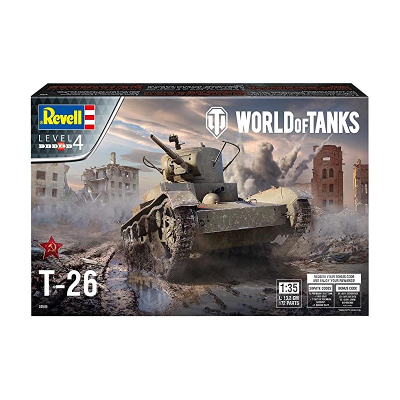 Revell - 03505 - Maquette char - T-26 World of Tanks