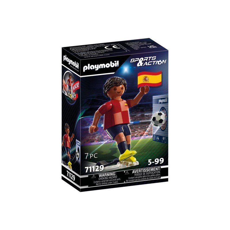 Playmobil - 71129 - Football - Joueur espagnol