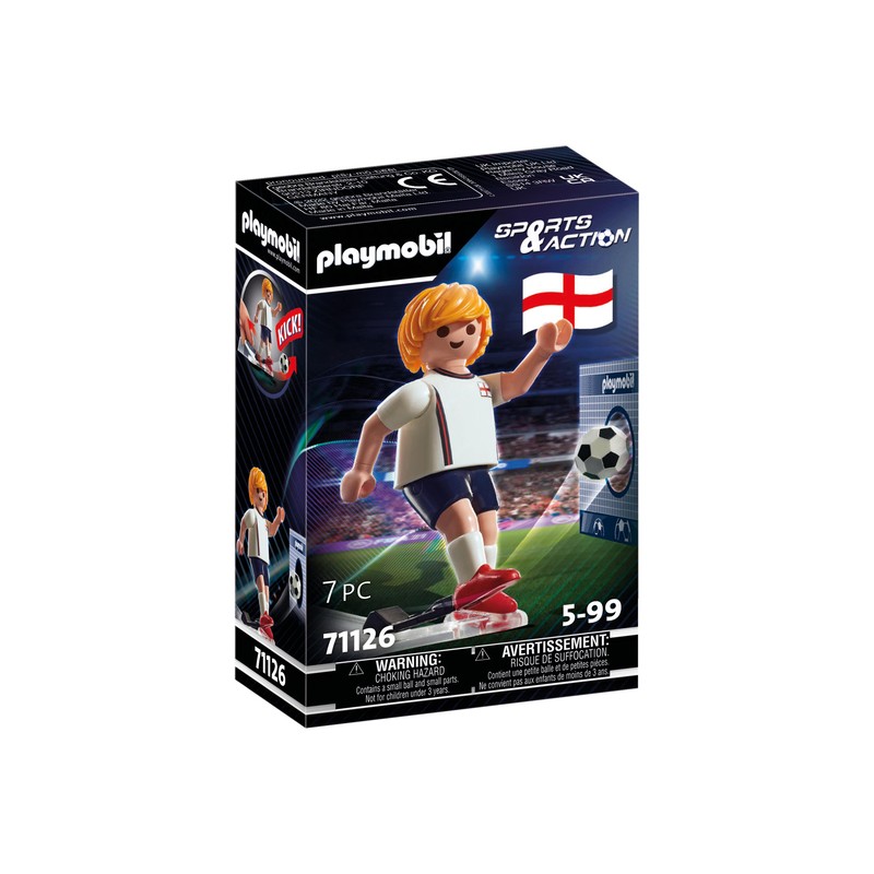 Playmobil - 71126 - Football - Joueur anglais
