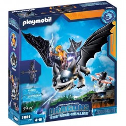 Playmobil - 71081 - Dragons Nine Realms - Thunder et Tom