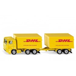 Siku - 1694 - Véhicule miniature - Camion avec remorque DHL