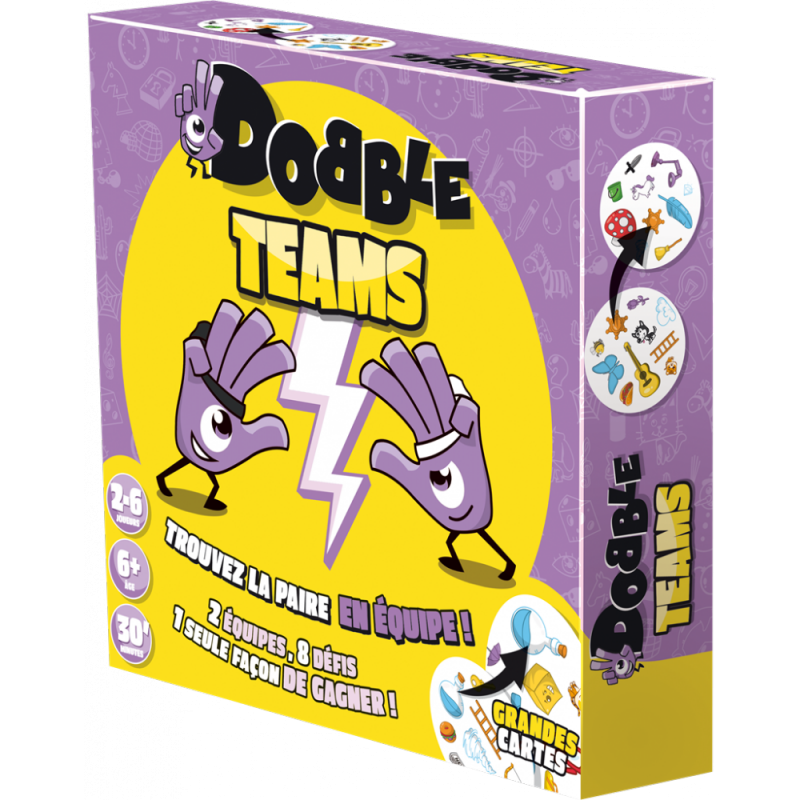 Asmodee - Jeu de société - Dobble Teams