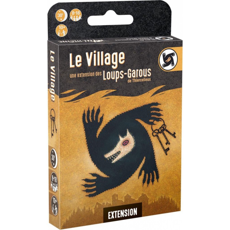 Asmodee - Jeu de société - Extension Loups-Garous - Le village