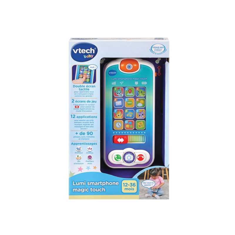 Vtech - Jouet électronique - Lumi smartphone magic touch