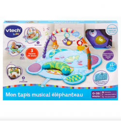 Vtech - Jouet électronique - Eveil - Mon tapis musical éléphanteau