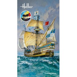 Heller - Maquette - Bateau - Starter Kit - La grande Hermine