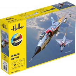 Heller - Maquette - Avion - Starter Kit - Mirage III E/RD