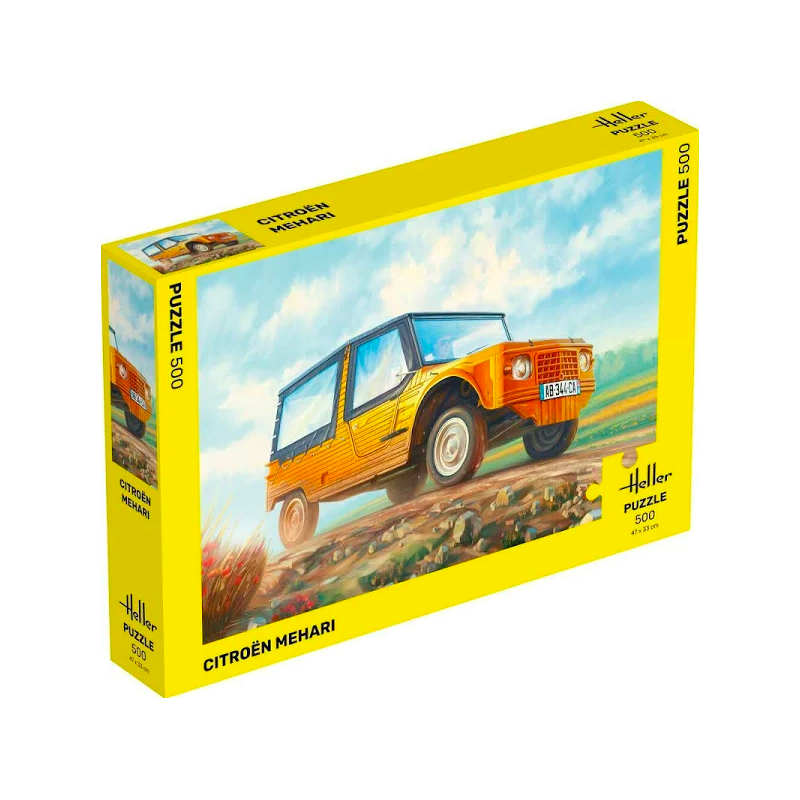 Heller - Puzzle - 500 pièces - Citroen Mehari