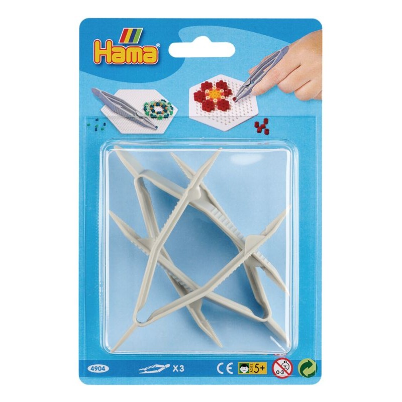 Hama - Perles - 4904 - Blister de 3 pinces