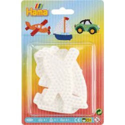 Hama - Perles - 4576 - Taille Midi - Blister de 3 plaques voiture bateau et avion