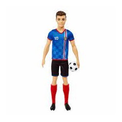 Mattel - Barbie - Poupée Ken footballer