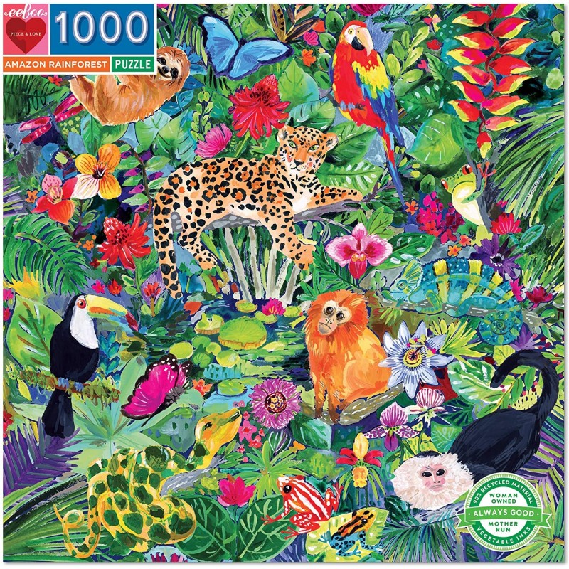 Piatnik - Puzzle - 1000 pièces - Amazon Rainforest
